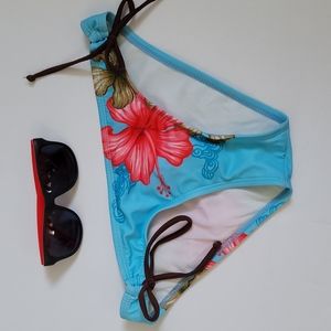 O'Neill Adjustable Side Tie Swimsuit Separates Bikini Bottoms Small New 4/25